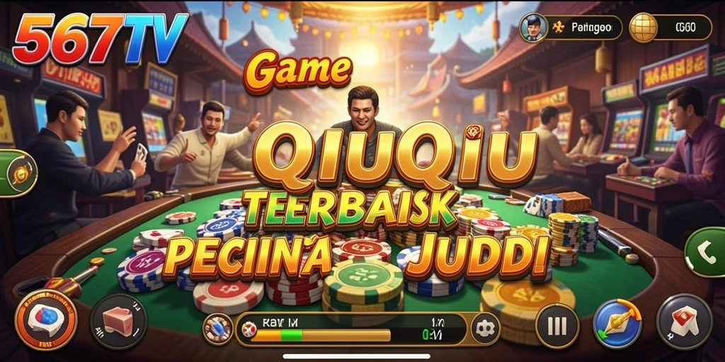 Tampilan gameplay menarik dari 567TV saat bermain QiuQiu.