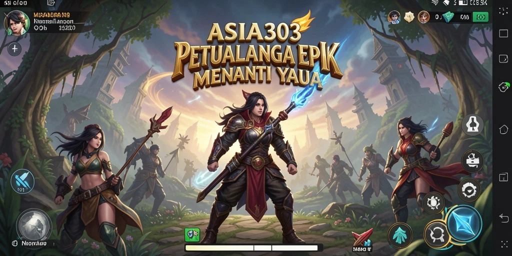 Tampilan gameplay ASIA303 yang menakjubkan saat menjelajahi dunia petualangan.