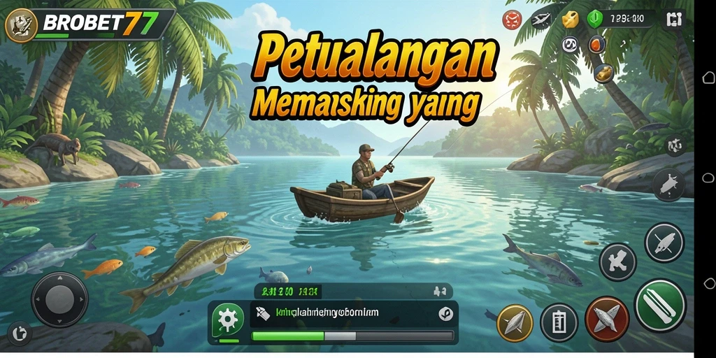Tampak menarik dari gameplay memancing seru di BROBET77.
