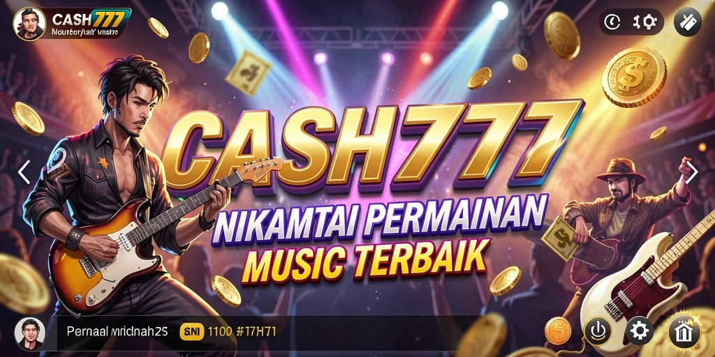Tangkapan layar menunjukkan gameplay seru di CASH777.