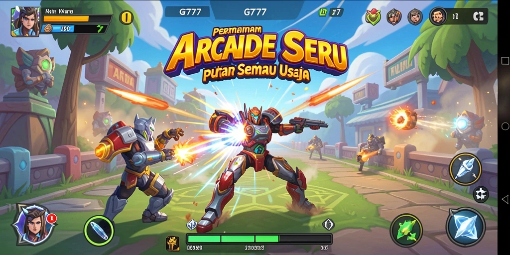 Gameplay seru GT777 dengan grafik menawan dan tantangan menarik.