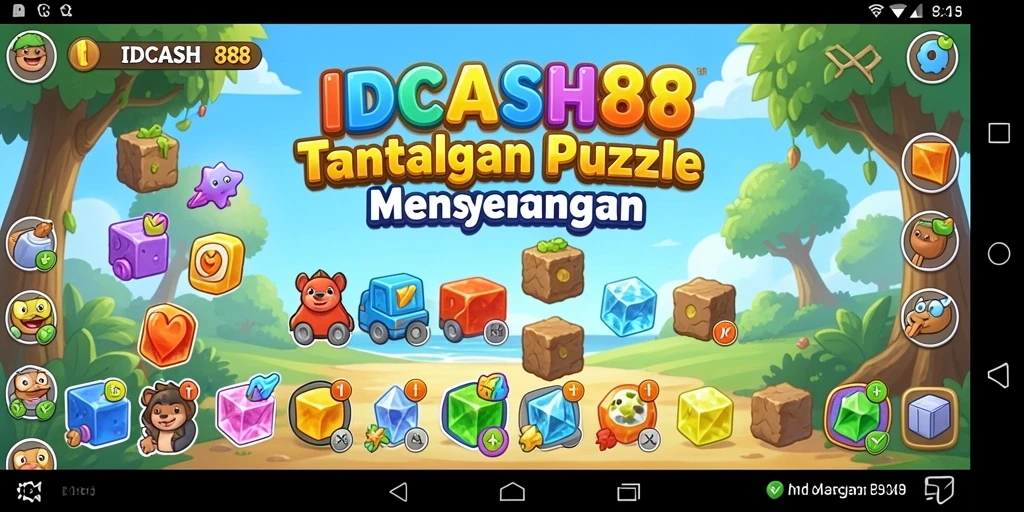 Tangkapan layar menunjukkan gameplay seru dari IDCASH88.
