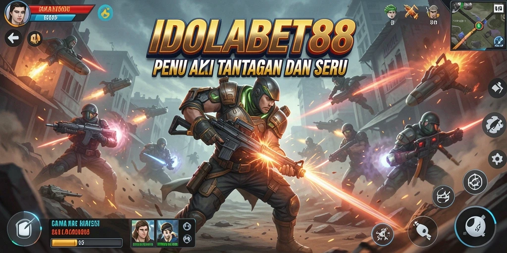 Screenshot gameplay IDOLABET88 dengan aksi seru dan menegangkan.