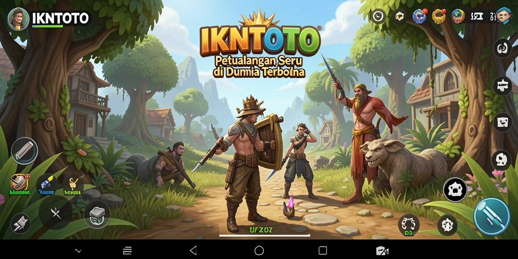 Tampilan menarik dalam permainan Open World IKNTOTO.
