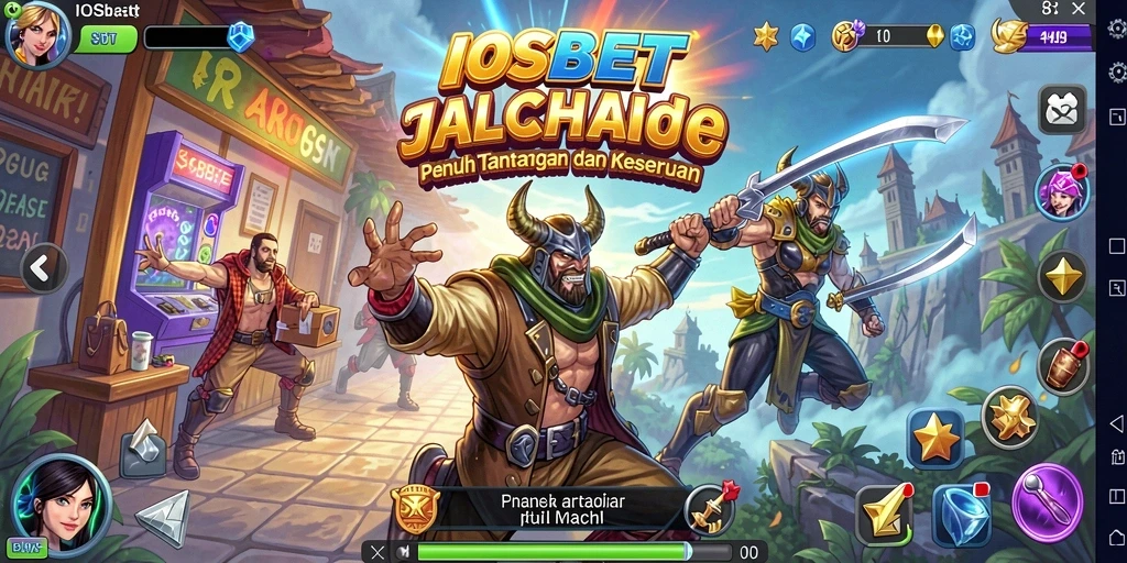 Tampilan seru dari gameplay IOSBET yang memikat.