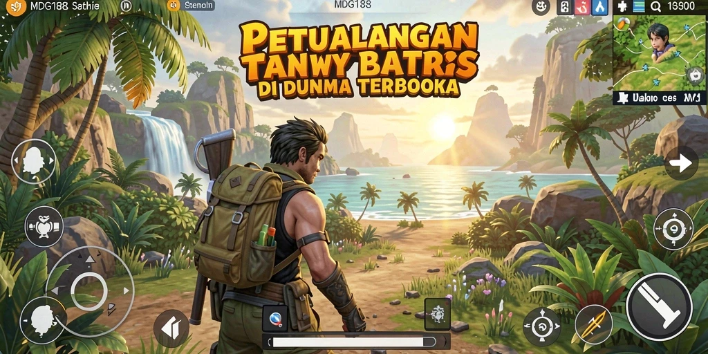 Gameplay MDG188 dengan suasana petualangan yang menakjubkan.