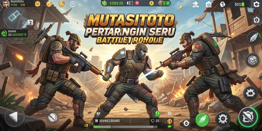 Gambaran gameplay seru dalam MUTASITOTO yang penuh aksi.