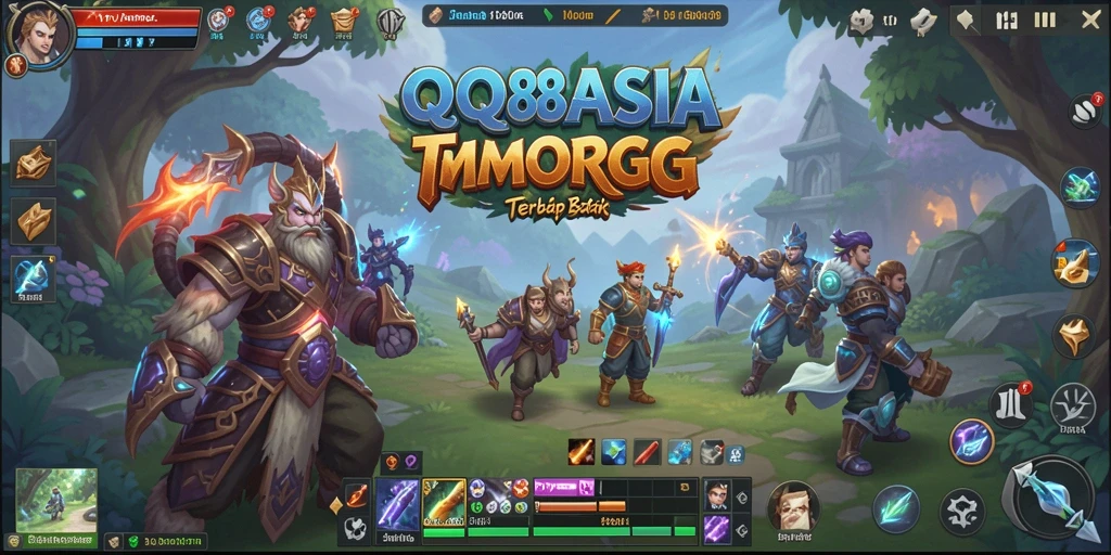 Gameplay menakjubkan dalam QQ88ASIA dengan aksi pertempuran seru.