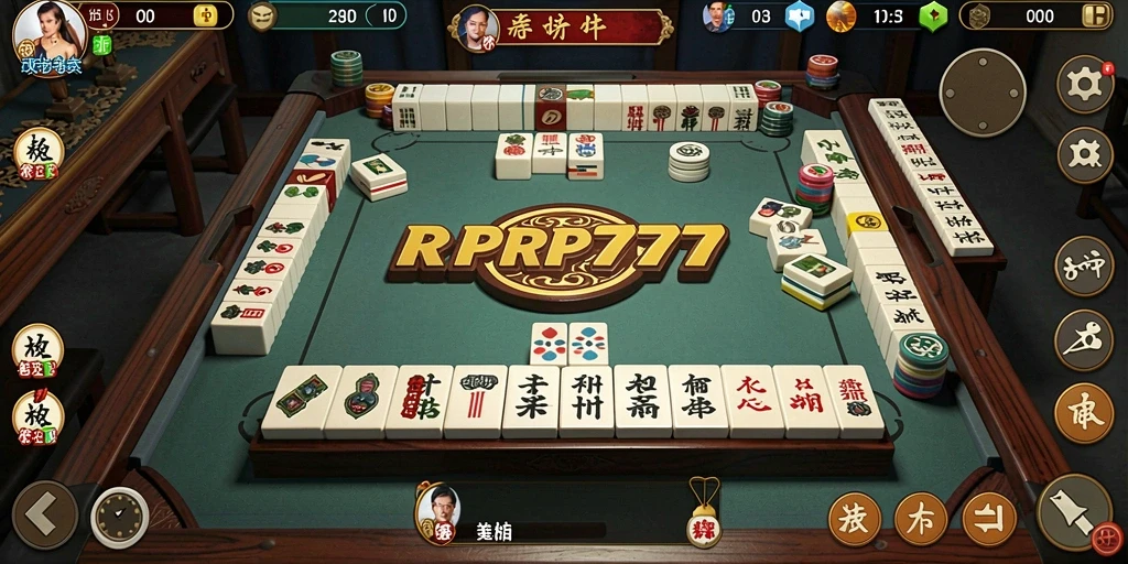 Gambaran menarik gameplay RPRP777 saat bermain Mahjong.