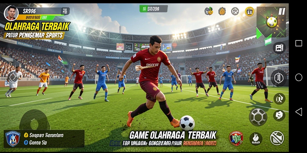 Tampilan gameplay yang mendebarkan dalam SR996.