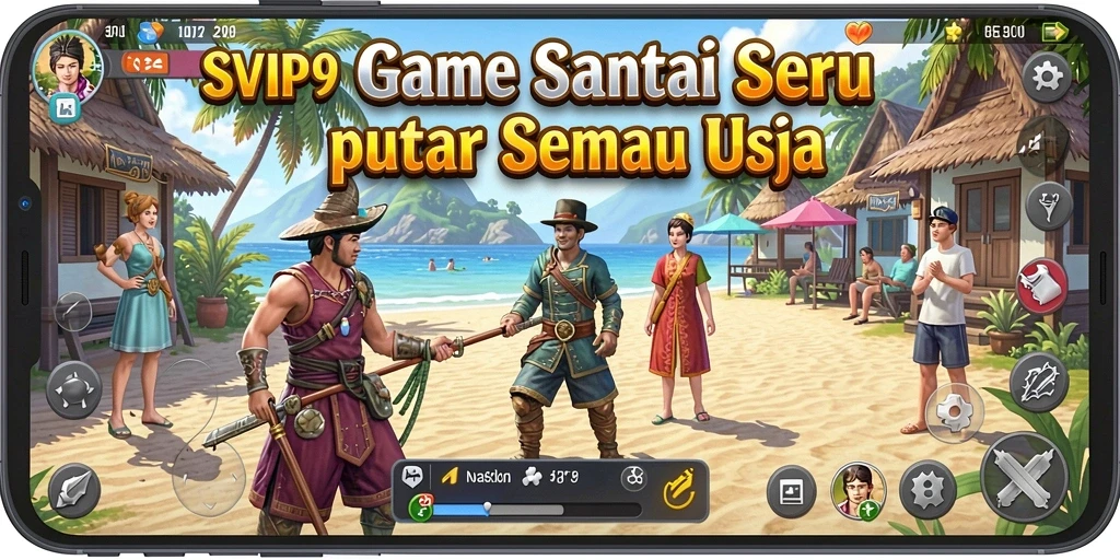 Tampilan gameplay SVIP9 yang menyenangkan dan penuh warna.